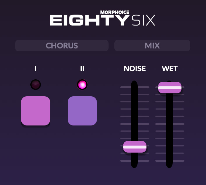 EightySix Chorus effect plugin